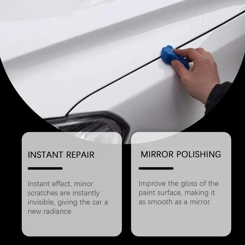 Auto Paint  Remover Paste Ceramic Coating Technology Restore Faded Paint UV Protect for Car Lovers Garage Workshop