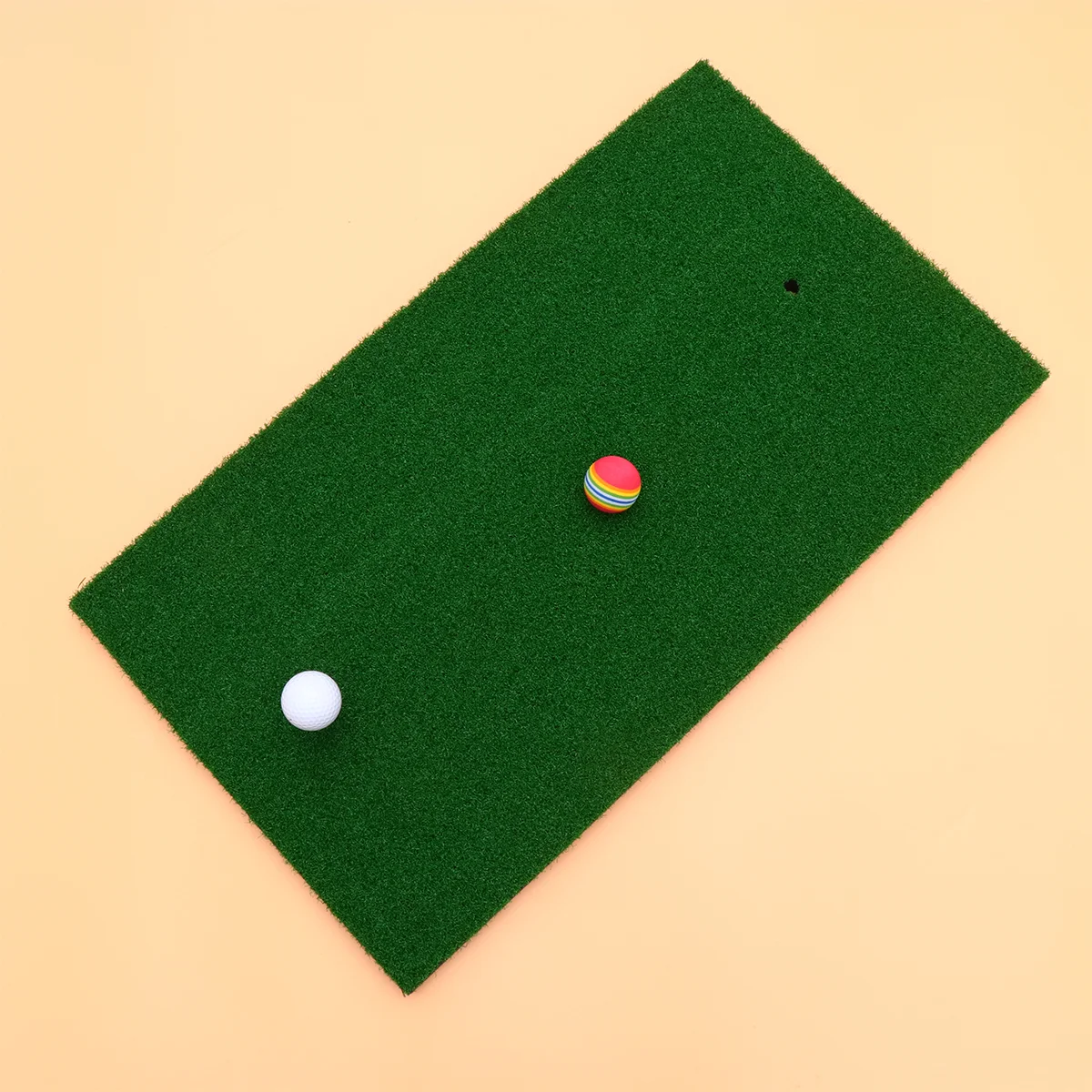 

1PC Mini Practice Mat Indoor Realistic Turf Swing Mat Training Aids for Driving Hitting Chipping Putting (Style A)