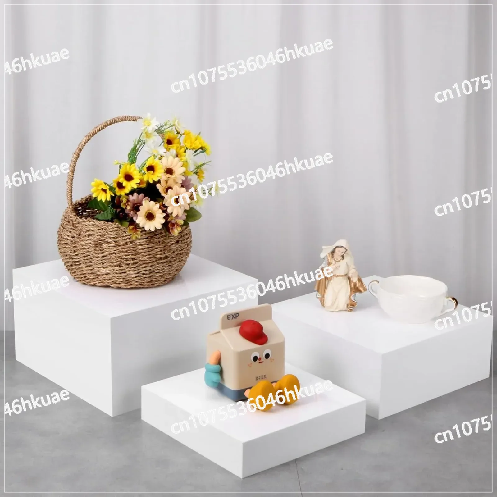 

Набор из 6 прозрачных акриловых подставок-кубов для демонстрации, многофункциональные подставки для еды и тортов для вечеринок и фуршетов