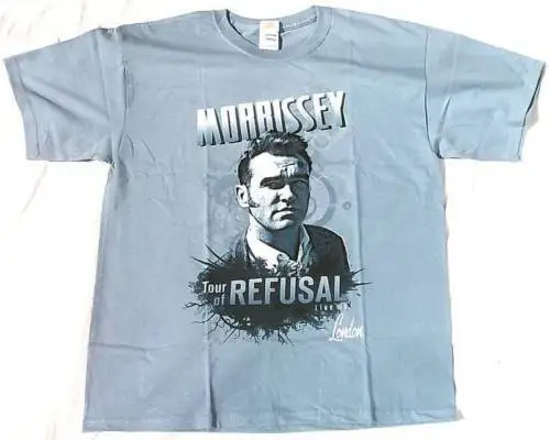 Редкая Официальная футболка с изображением морриссея