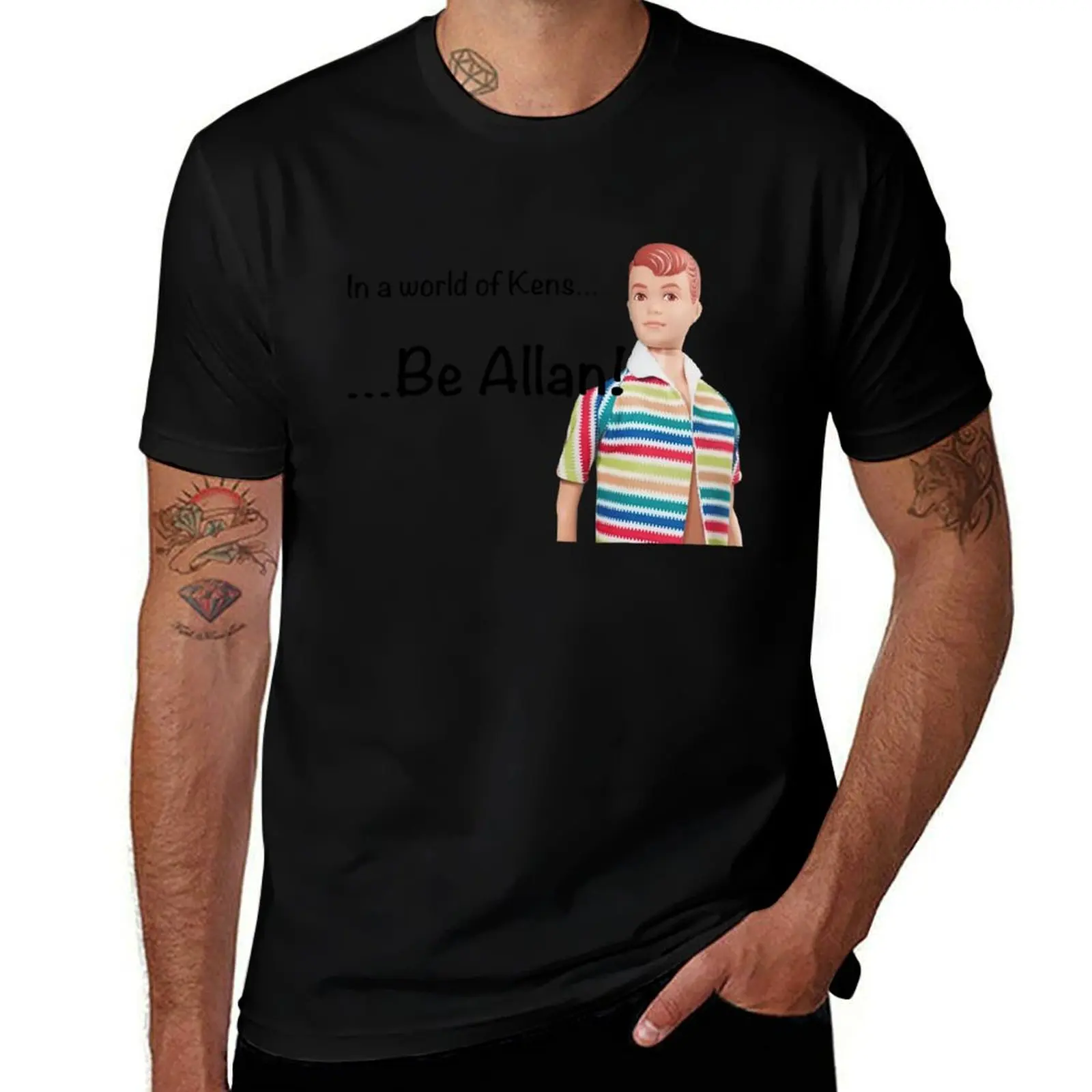 

Allan Doll T-Shirt man t shirt vintage t shirts sublime luxury clothing labubu mens graphic t-shirts anime