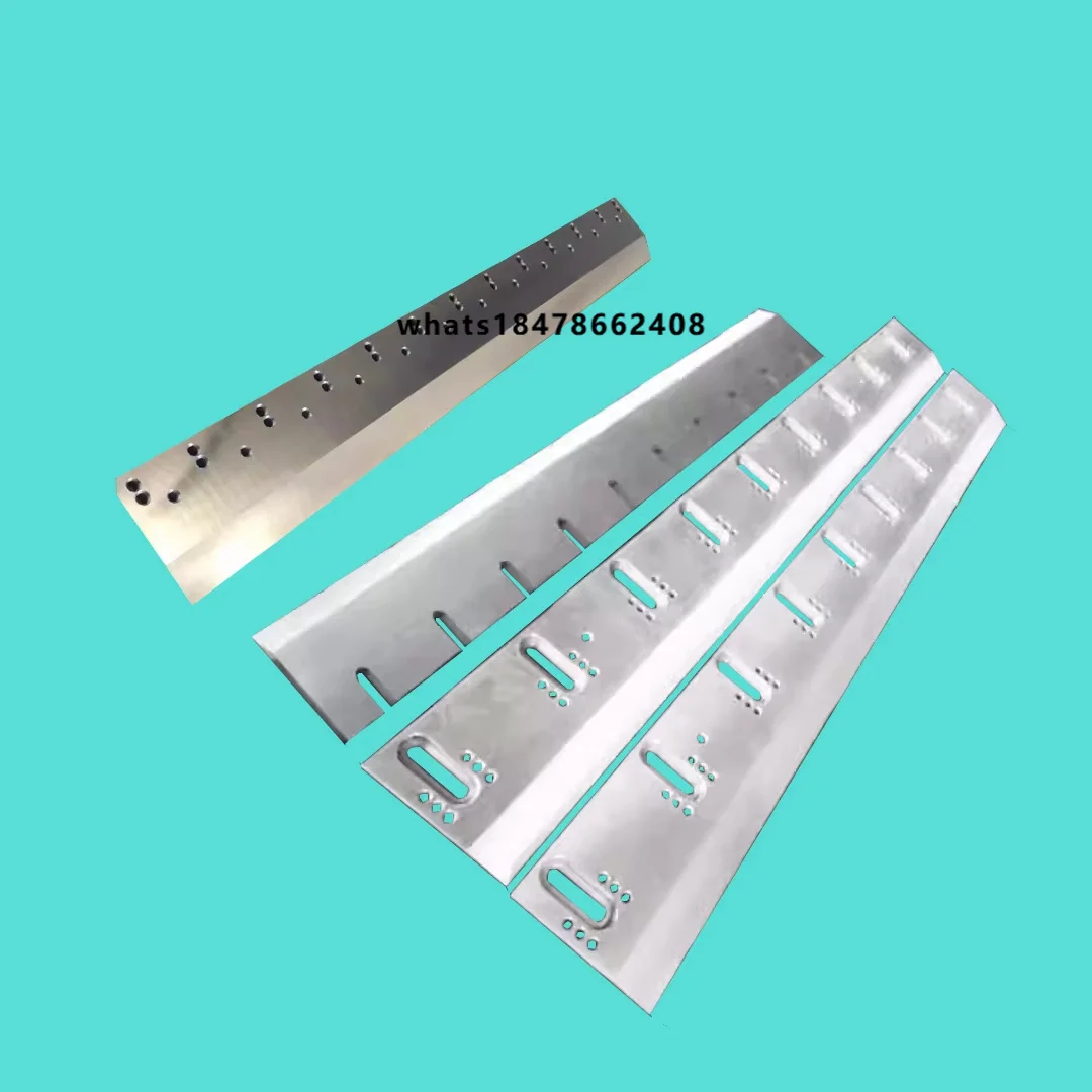 Professional Manufacture Woodworking Machinery Parts High Performance Slicer Machine Components Manganese Steel Alloy Long
