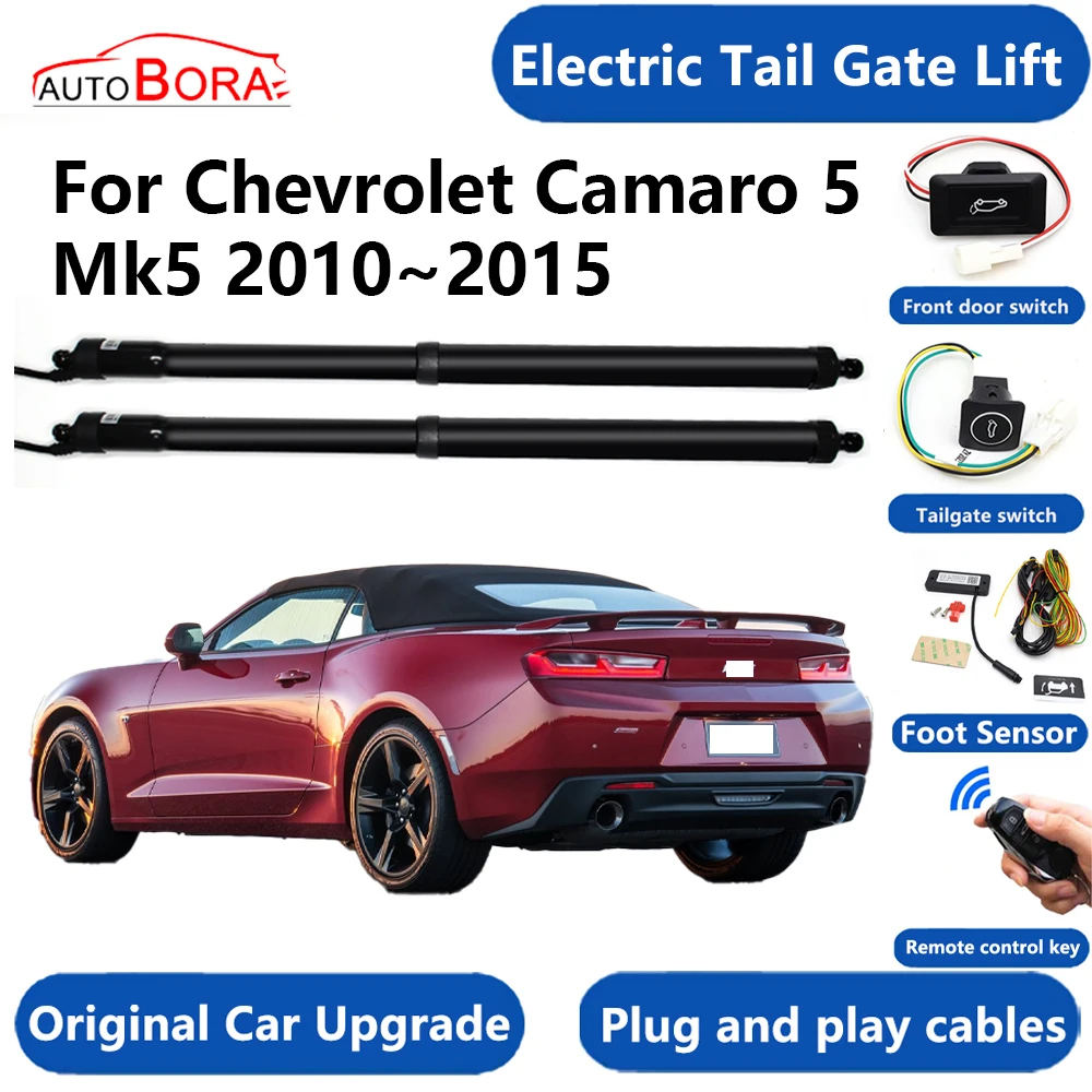 

Car Electric Tail Gate Lift System Power Liftgate Kit Auto Automatic Tailgate Opener forChevrolet Camaro 5 Mk5 2010~2015