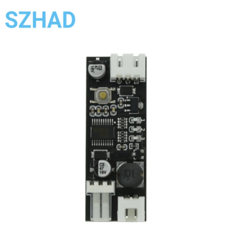 Single 12V 0.8A DC PWM 2-3 Wire Fan Temperature Control Speed Controller Chassis Computer Noise Reduction Module NTC B 50K 3950