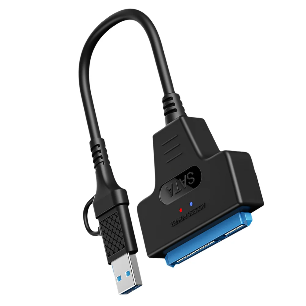 

Кабель-конвертер USB 3.0 для внешних накопителей: быстрая передача данных и синхронизация для ноутбуков и настольных ПК
