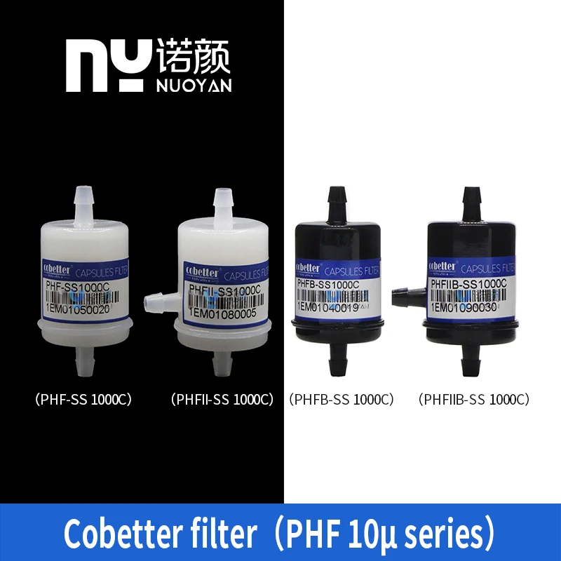 

10pcs Original 2-Way 3-Way Cobetter 10u Ink Filter Capsule Filter for Flora Allwin Wide Format Printer PHFB-SS1000C