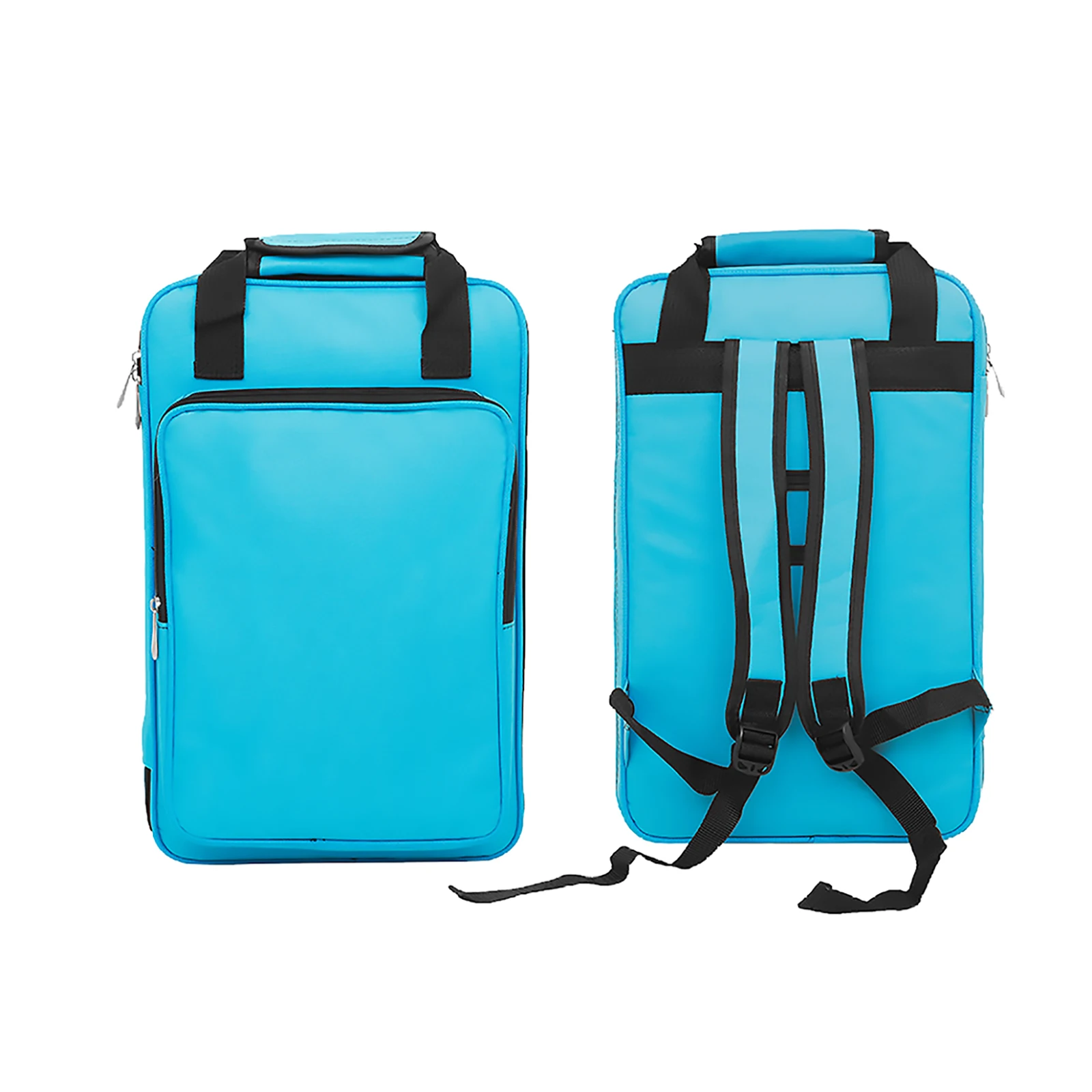 Tas Stik Drum Kain Oxford Kantong Penyimpanan Paket Stik Drum Tahan Air Kapasitas Besar Stik Drum Tas Bahu Ganda Bagian