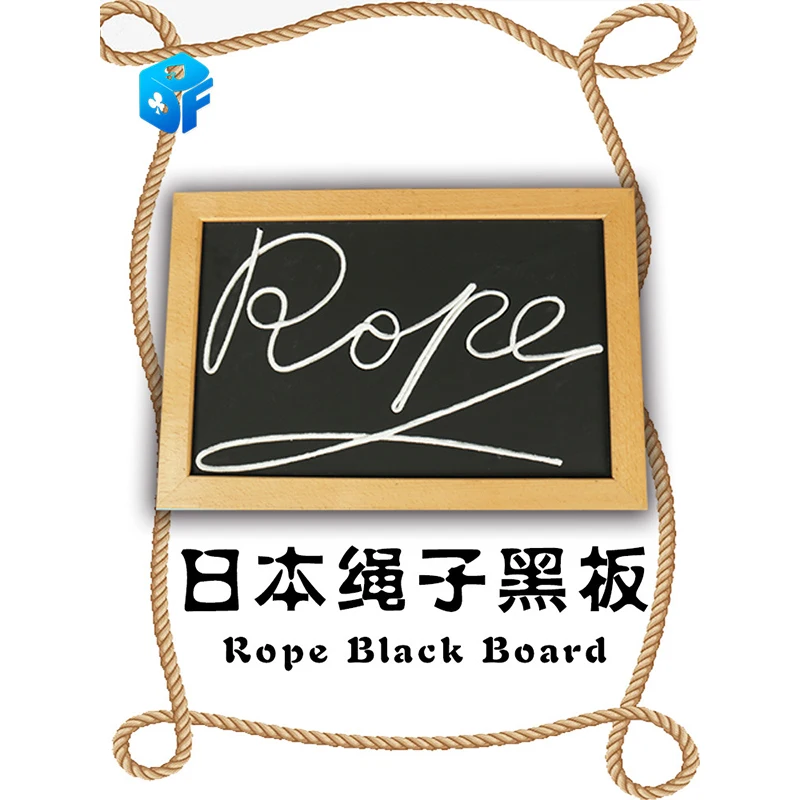 

Rope BlackBoard Magic Tricks Ghost Black Board Mentalism Magic Props Gimmick Accessory Illusion Prediction Magic Slates