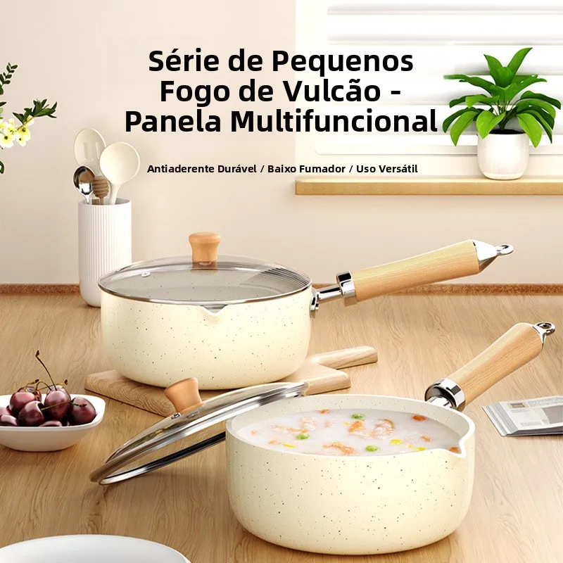 new-ceramic-glaze-milk-pan-volcanic-stone-sun-protection-sleeve-cover-non-stick-pan-deepened-supplementary-food-pan-universal