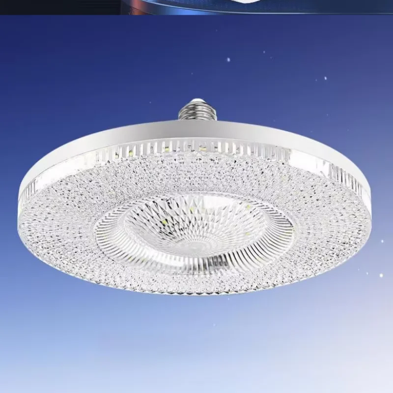 Crystal LED Ceiling Lamp E27 Bulb Eye Protection Energy Saving round Chandelier Super Bright Home Fashion Lighting
