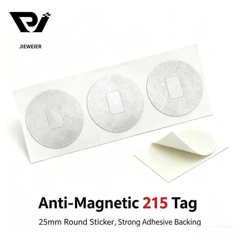 50Pcs Anti Metal NTAG215 NFC Stickers 13.56MHz Original Chip 504Bytes Rewritable RFID Labels for NFC Smart Phones