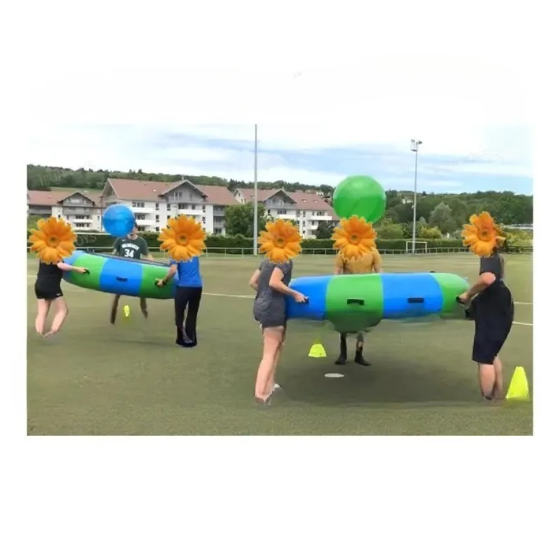 Party Team Building Interactive Inflatable Sports Game Inflatable Thunder Drum Float Game Sales