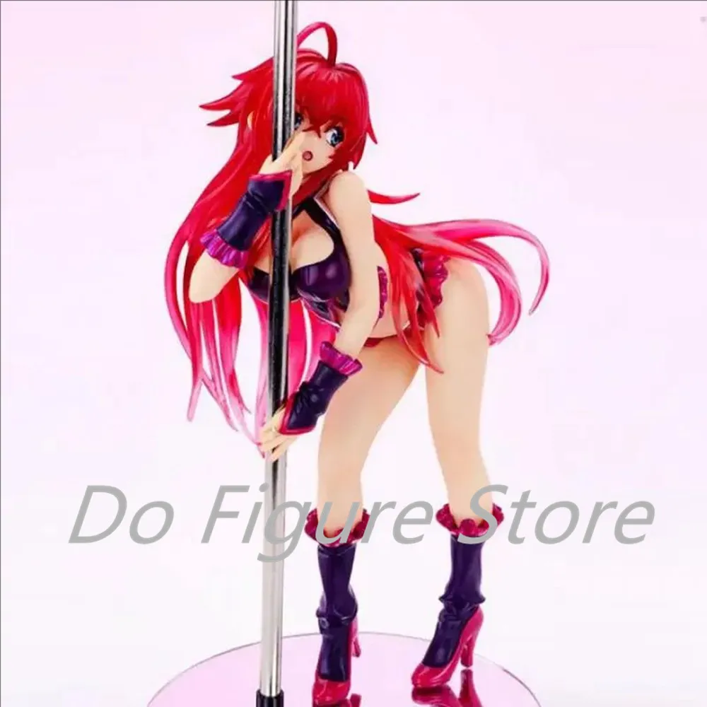 25cm High School Figure 1/7 Rias Gremory Pole Dancing DxD Anime Girl PVC Action Figure Toy Statue Adult Collection Model Doll