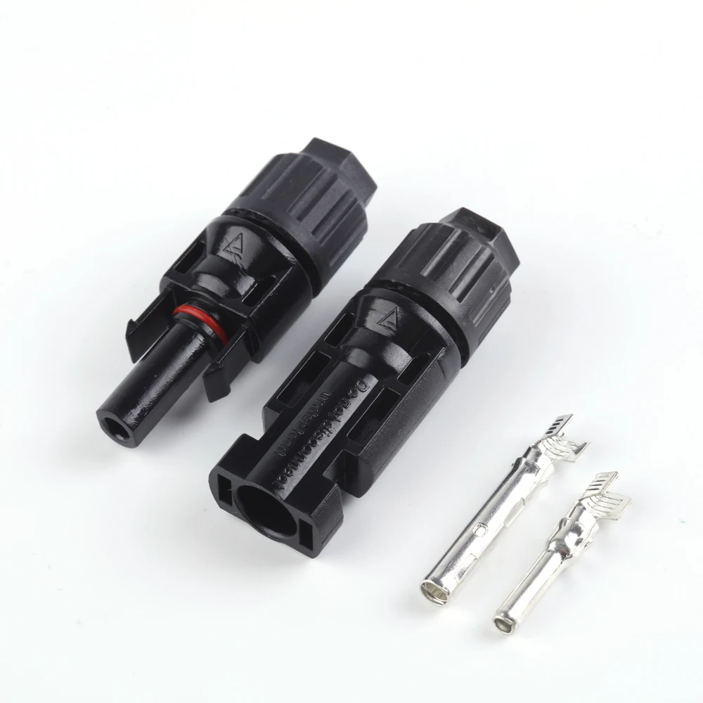 10/20/30 Sets Solar Connector Waterproof IP67 Photovoltaic Cable Connection Male Female Connectors for Solar Panels PV System