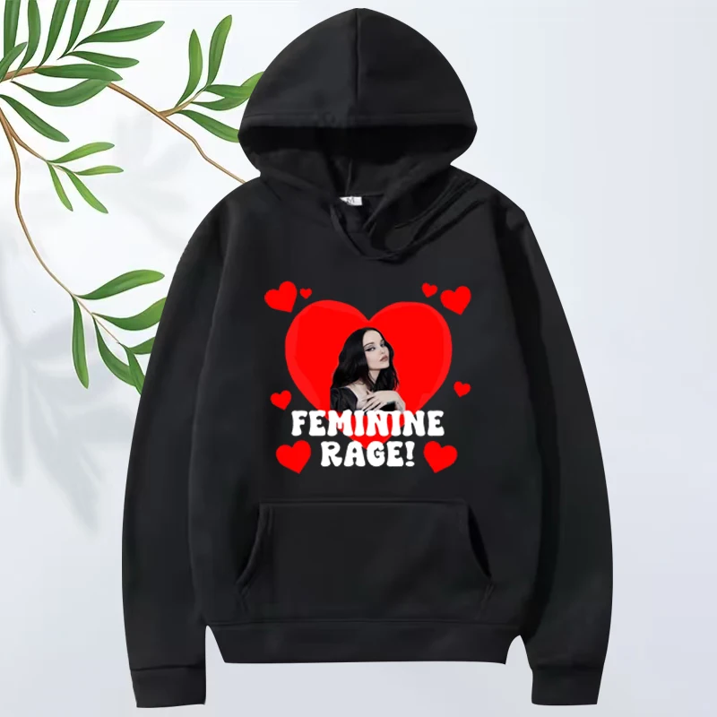 

Feminine Rage Dove Cameron classic graphic hoodie 2025 men women vintage Long sleeve streetwear print oversized hoodie unisex
