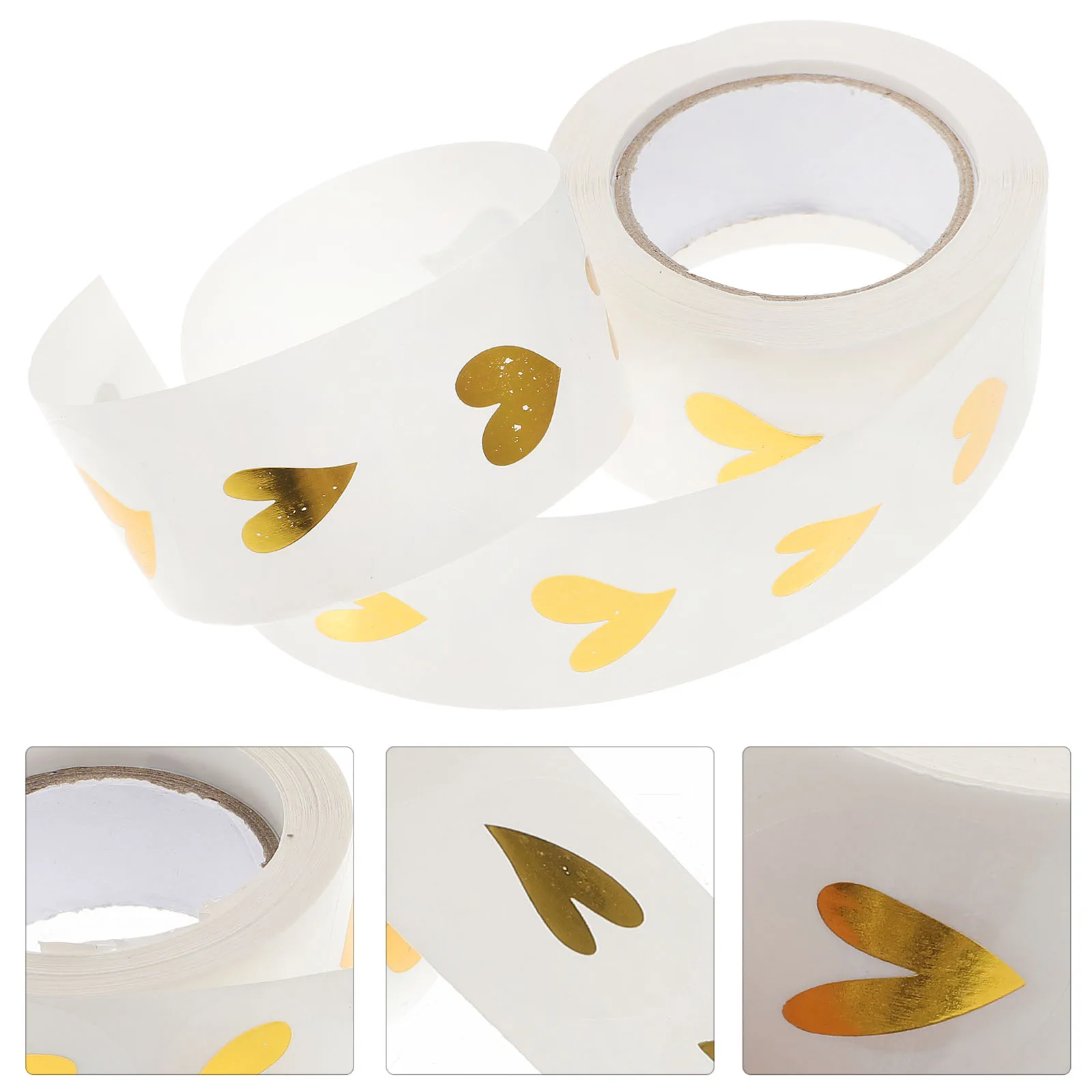 

1000 Pcs Label Sticker Love Stickers Child for Pvc Self-adhesive Heart Labels