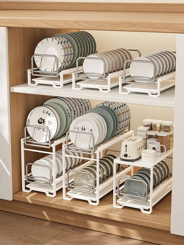 Stainl Steel Der pe Drain Ra Kitchen Storage elf Diware Draining Ra Cabinet Pull out Organizer Home Use