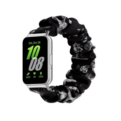 Suitable for Samsung Band Galaxy Fit3 Hairpin Watch Strap SM-R390 Large Intestine Ring Printed Elastic Elastic Elastic Watch Str