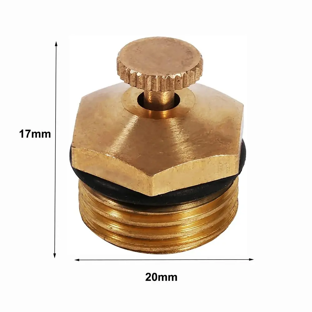 Brass Atomizing Sprinkler Nozzle Garden Irrigation Adjustable Misting Nozzle Drip Irrigation Garden Watering