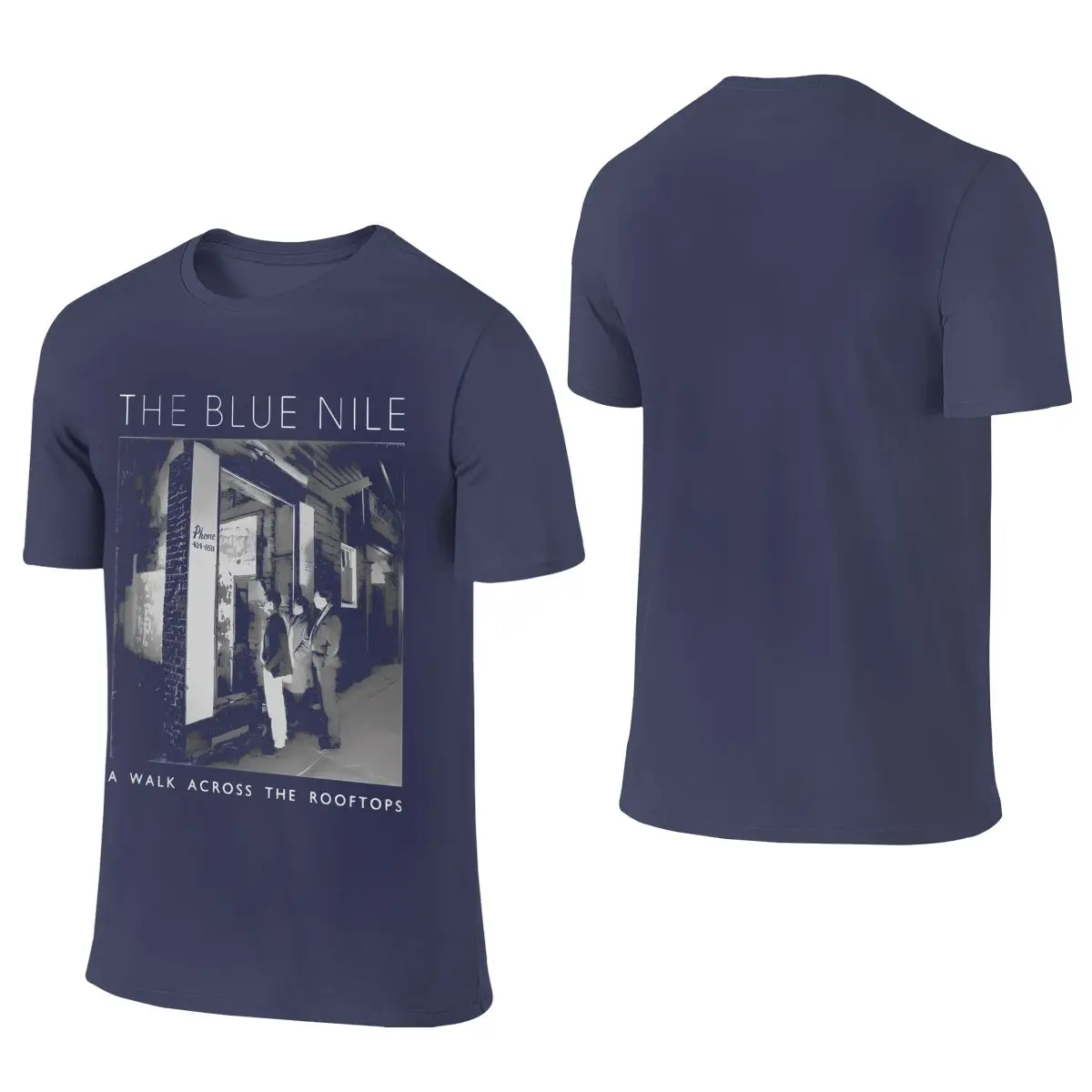 The Blue Nile A Walk Across The Rooftops Breathable And Sweat-Wicking Reversible T-shirt Urban Commuting   Tee