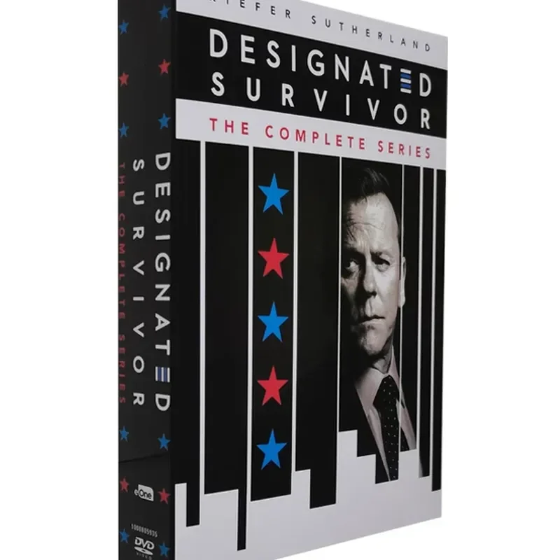 Designated Survivor Full Version Season 1-3 Designated Survivor 15 Discs DVD American Drama English Version