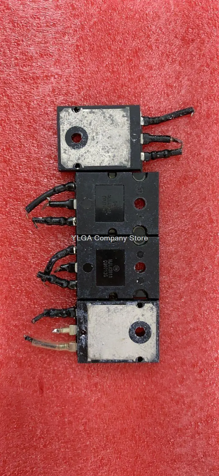 Imported large chip original original word disassembly machine MJL4302A  MJL4281A high-power audio pair tube 2pairs -1lot