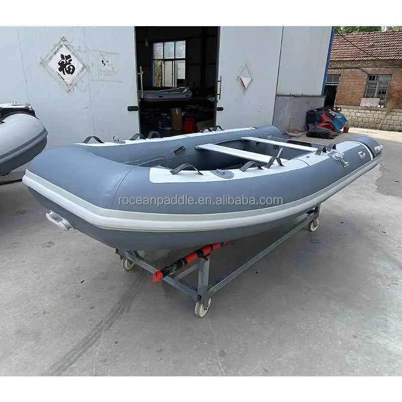 310 360 High Quality Double Layer Rib Tender Boat Aluminum Rib Boat With PVC/Hypalon Tube