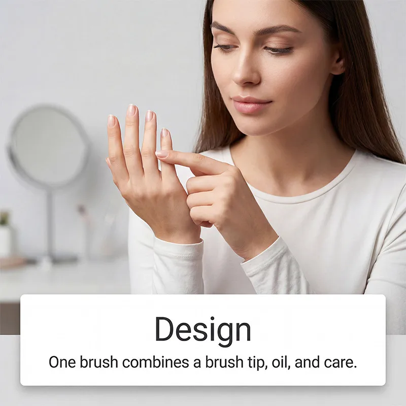 Hot Sell Keratinous Layer Nail Oil Pen Daily Moisturizing Nail Surface Glossy Soft Portable Cleaning Maintenance Nail Care Pen