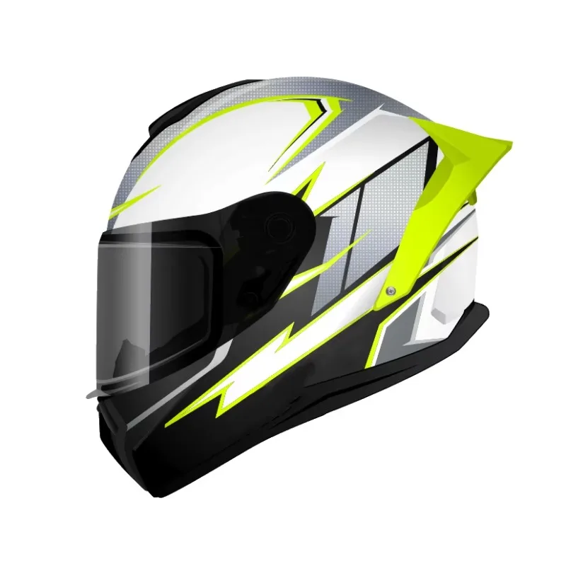 

STLF High Quality DOT Standard Full Face Helmet with Double Visor for Adults Men and Women Wholesale Motorcycle Helmets