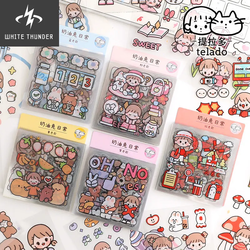 stickers cute back to school  journal stickers thank you stickers  planner stickers  korean stickers  journaling stationery