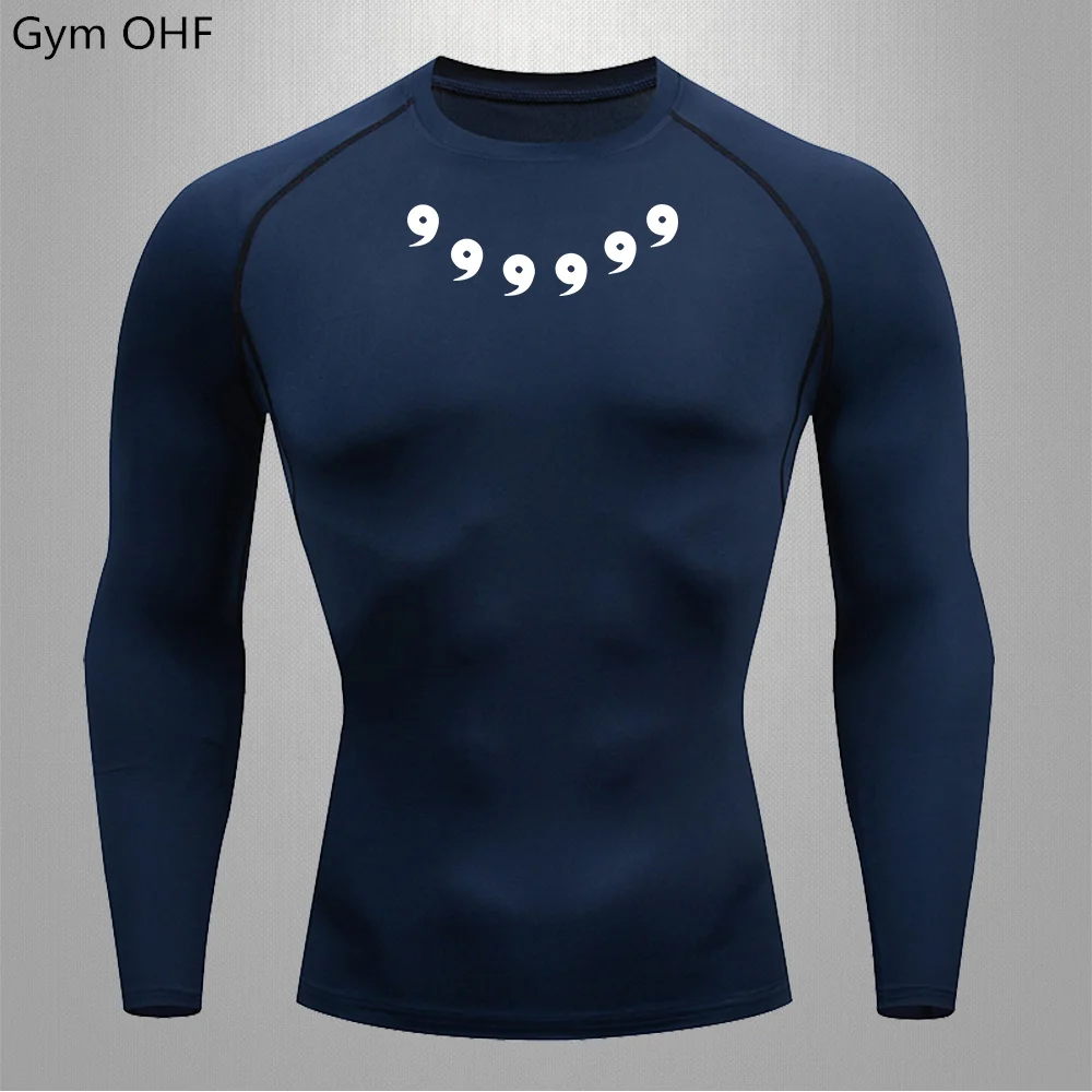 Sports Lycra Gym T-shirts Man Outdoor Sports Basketball Football Fitness Breathable Comfortable Quick Drying Elastic Men T-shirt
