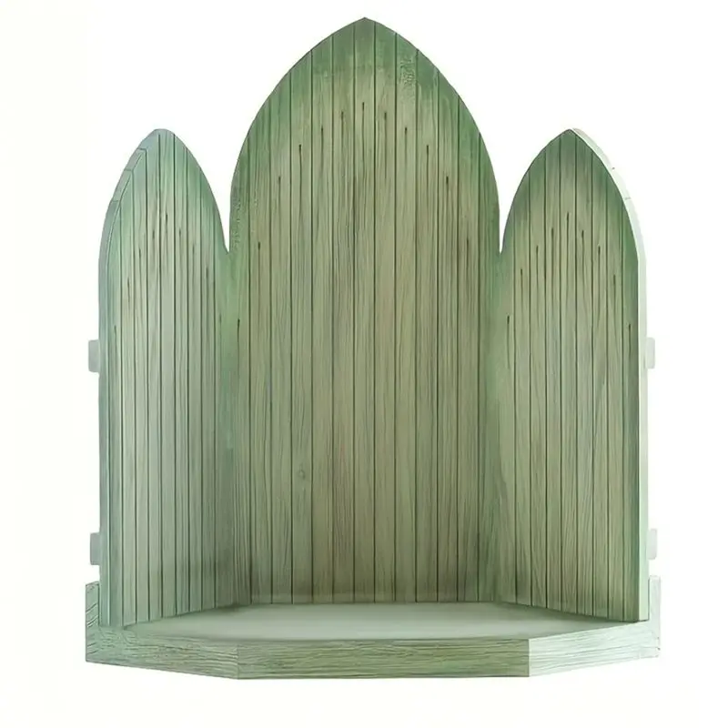B04B-Statue Collection Background The Green Background Of The Birth Of Jesus, The Magic Bible, The Christmas Gifts For Home