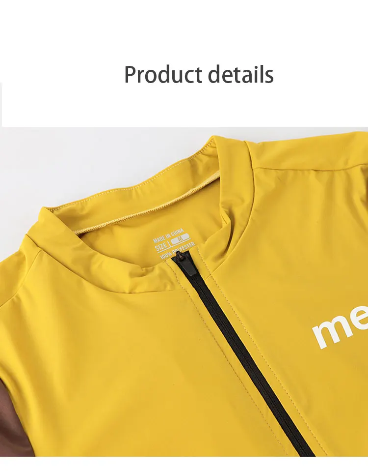 Mcycle Men Summer Short Sleeve Cycling Jersey Quick‑Dry Breathable Pro Fit For MTB Breathable Road Bike Bicycle Riding Top