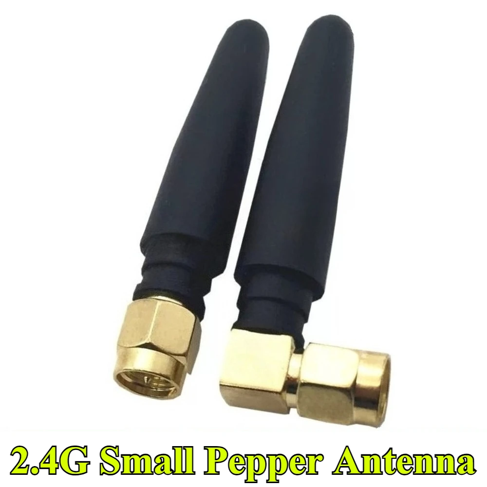 5/10Pcs/lot 2.4Ghz 3DBI WIFI Antenna 2.4G RP SMA Male Universal Antennas Amplifier WLAN Router Antenne Booster 2400-2500mhz