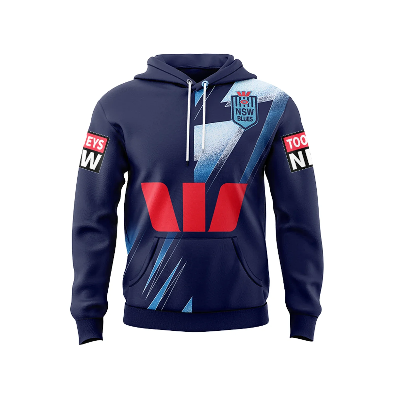 2023 NSW BLUES STATE OF ORIGIN Mens  Rugby Hoodies  Customize