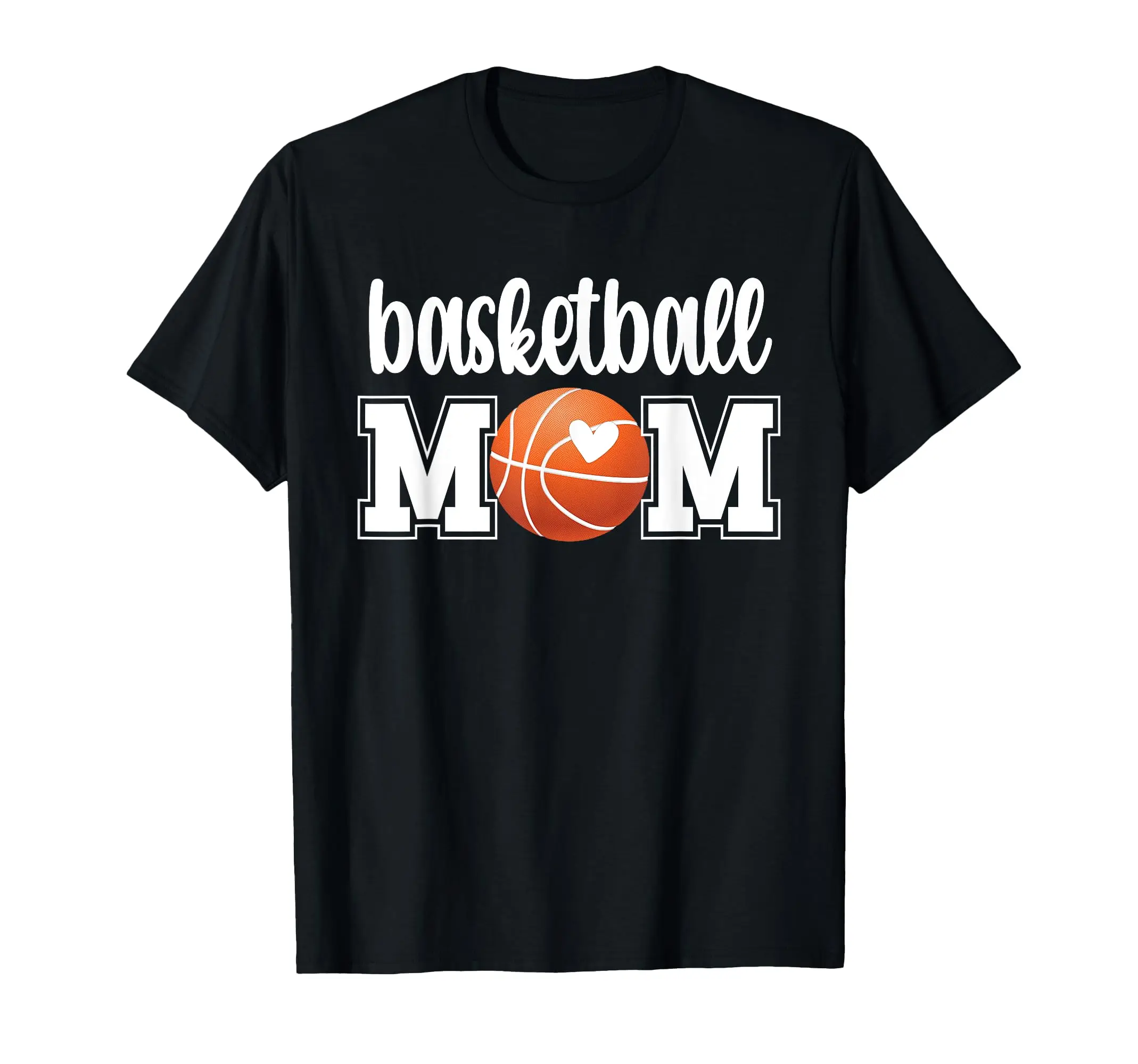 

Funny Basketball Mom Basketball Mother Of A Basketball Player T-Shirt Leisure O-Neck Tee Unisex