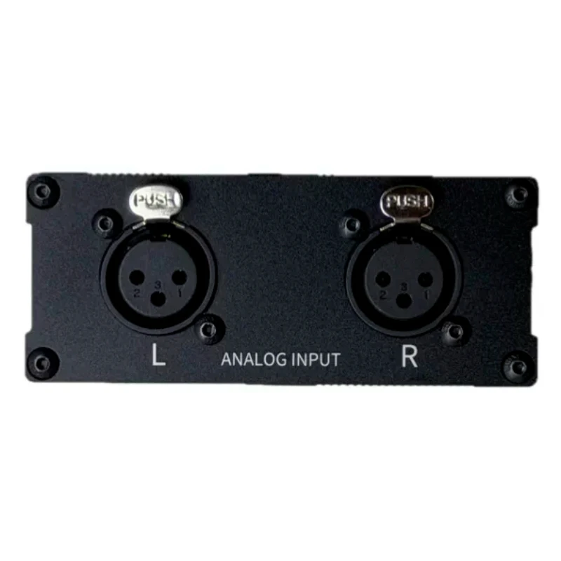 Aes/ebu analog to digital audio converter digital audio encoder balanced stereo output 24bit