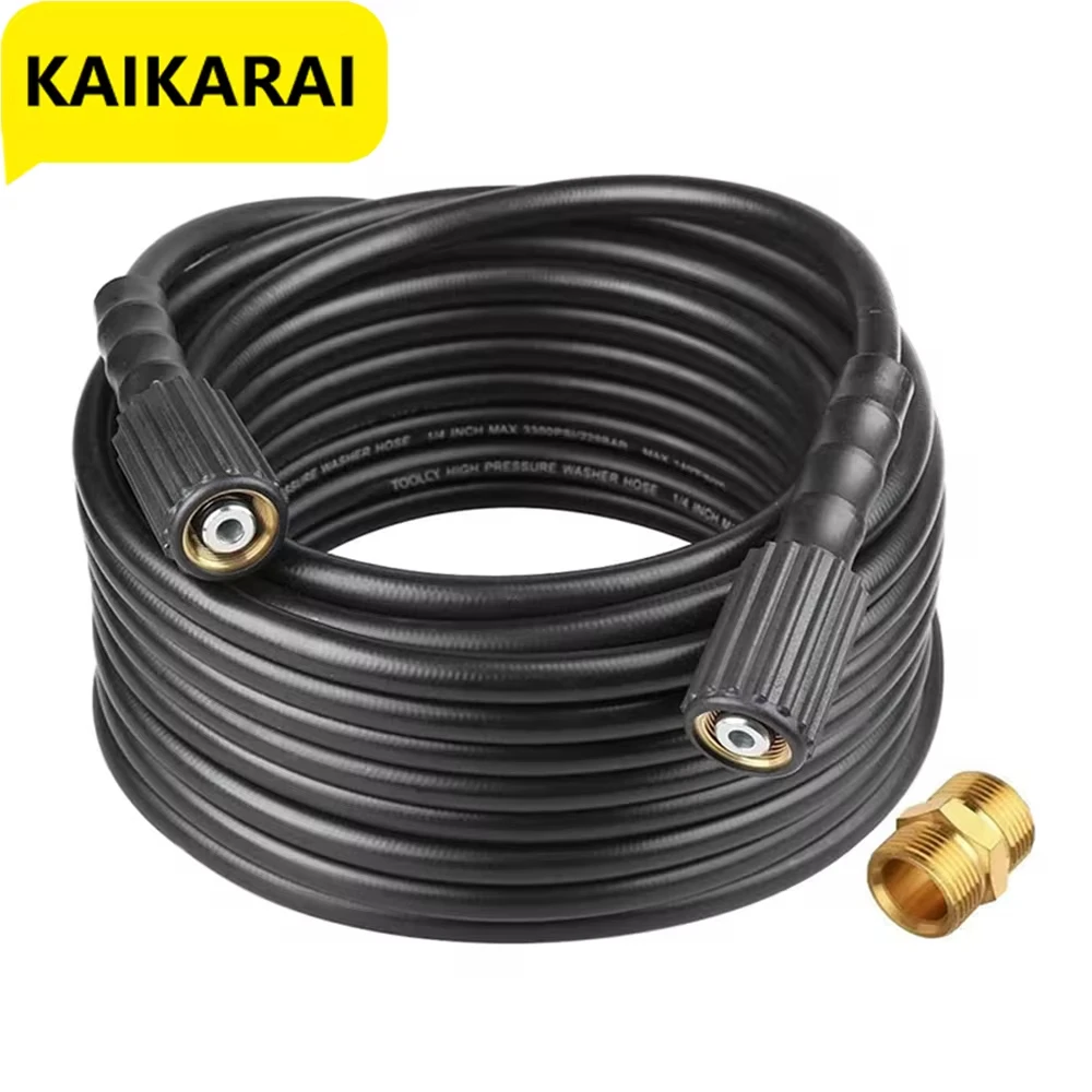 

5-10M Tool Daily High Pressure Washer Hose for Replacement and Extension M22-14mm to M22-15mm Extension Coupler Kit