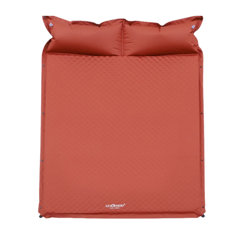 2Persons Thick 5cm Automatic Self-Inflatable Mattress Cushion Pad Tent Camping Mat Comfortable Bed Heating Lunch Rest Tourist