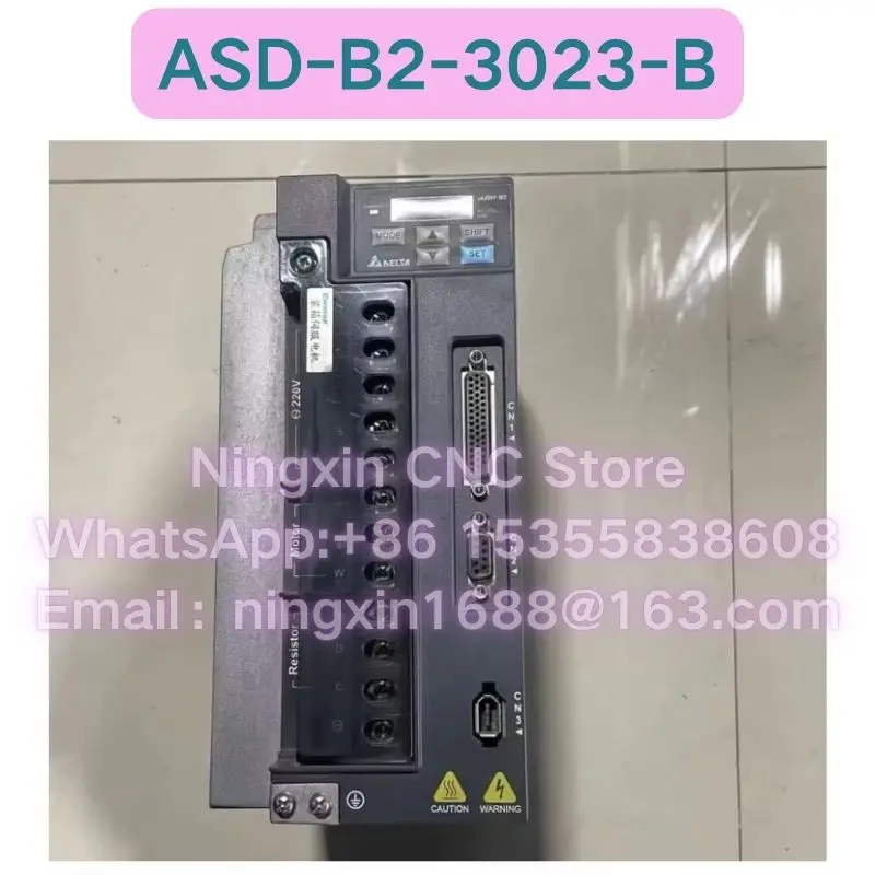 

Функциональный тест сервопривода ASD-B2-3023-B б/у, ОК Быстрая доставка ASD B2 3023 B