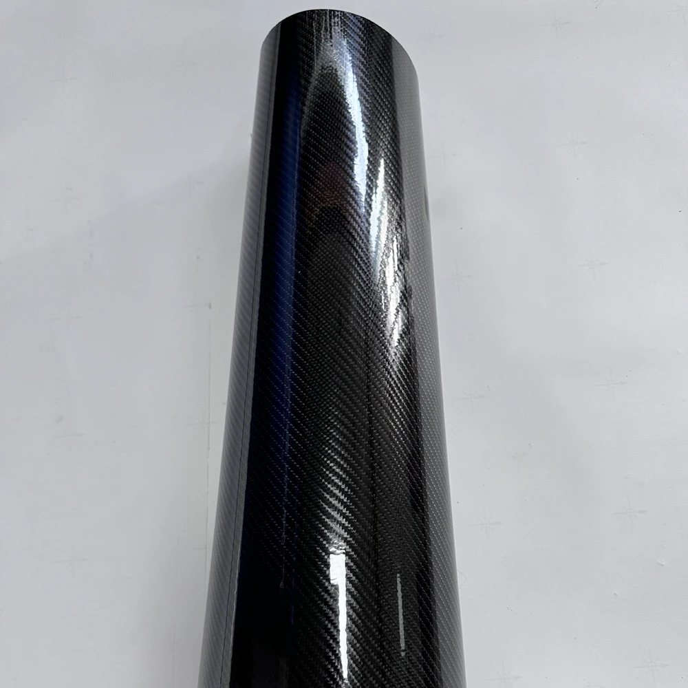 スーパーグロスカーボン 7D 黒ビニールラップフィルム防水車 - Console Skin Wrap のレビューと価格