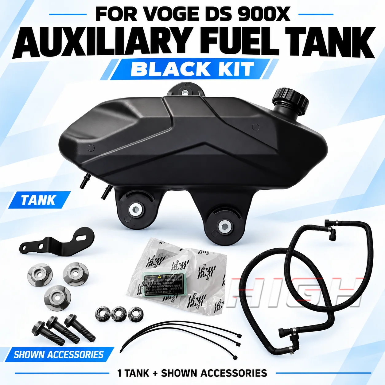 Fuel Tank Decor Trim Mod Frame Accessories For VOGE DS900X Appearance Upgrade Parts