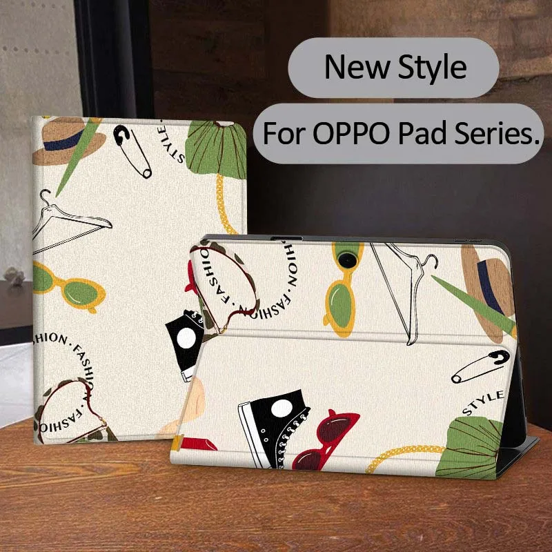 

Daily Necessities PatternFor OPPO Realme Pad 3 11 2 4 Pro Air Neo SE X 11 11.61 11.4 12.1 13.2 Inch Tablet Case