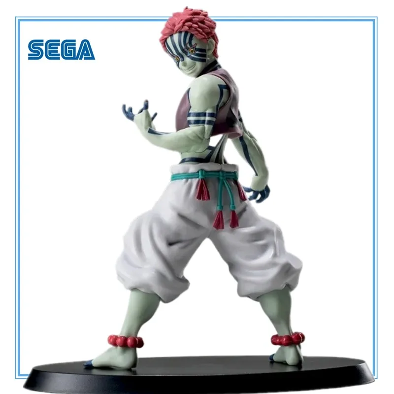 

In Stock Original SEGA Demon Slayer Akaza PVC 21cm Anime Character Model Collection Desktop Decoration Toys Festival Gifts
