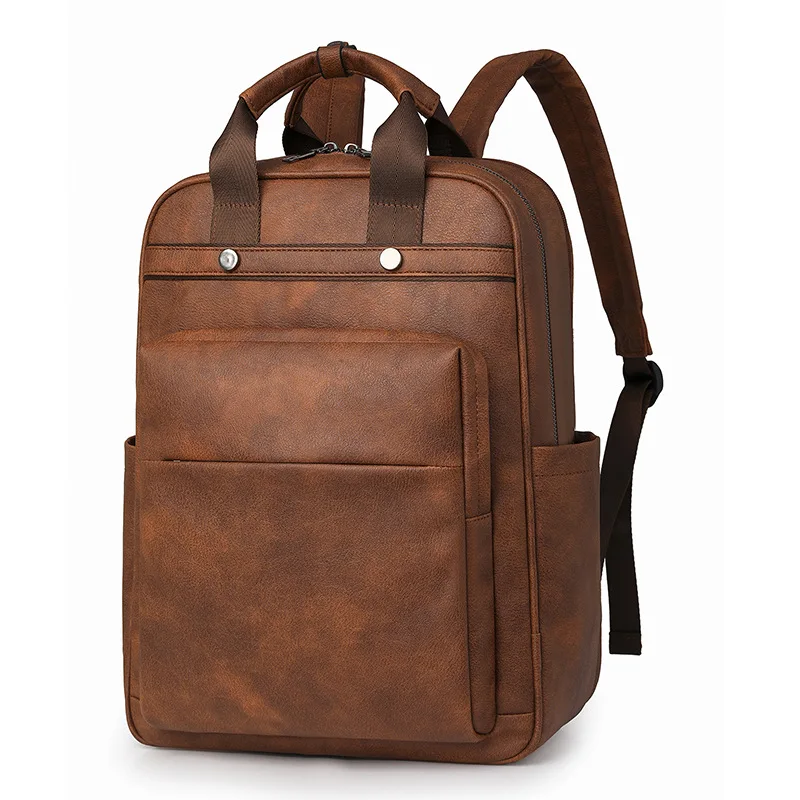 

2026 New 6 Color Women Soft PU Leather Backpacks Vintage Female Shoulder Bags Casual Travel Ladies Bagpack Mochilas School Bags