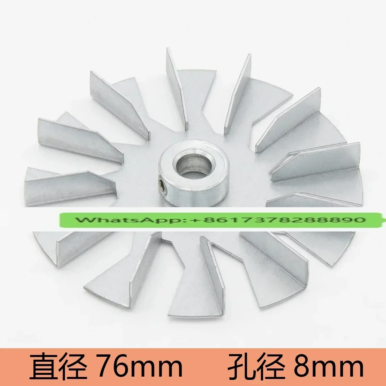 

2 шт., диаметр 76 мм, высота 9 мм, внутреннее отверстие 8 мм, двенадцать втулок в виде листьев, устойчивые к высоким температурам, вентилятор двигателя, охлаждающая воздушная лопасть