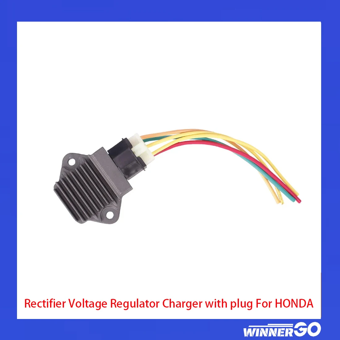 Voltage Regulator Rectifier Charger with Plug For HONDA CBR250 NSR250 CB-1 CB400 CBR600 F2 F3 1991-1999 CB500 VFR750 CBR900