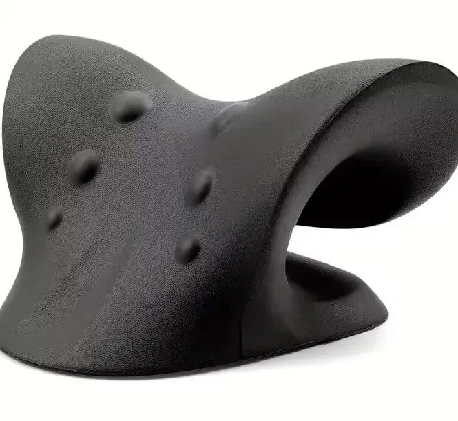 Cervical Spine Stretch Muscle Relaxation Device Neck Shoulder Stretcher Relaxer Massage Pillow for Chiropractic Correction Tract