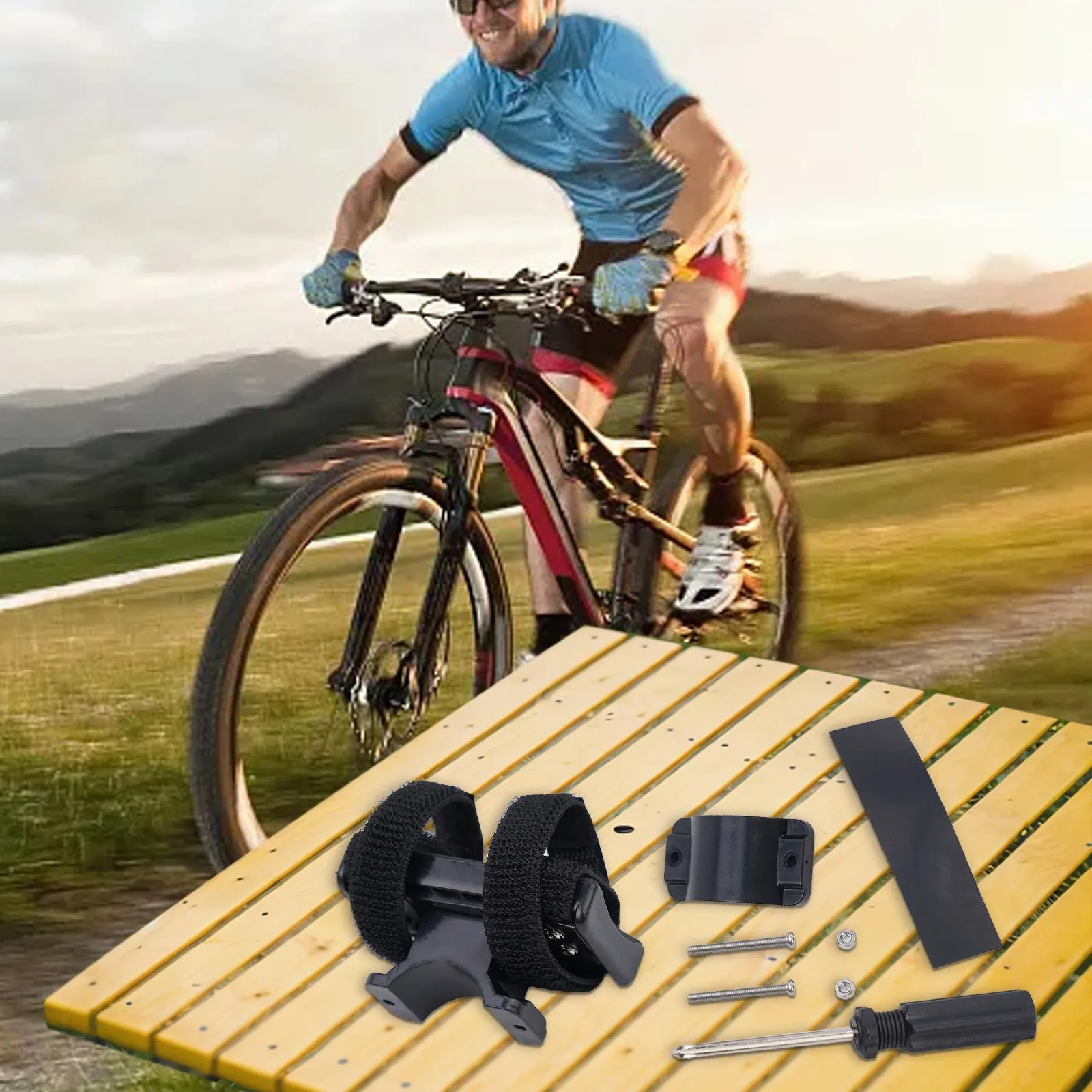 

Кронштейн для велосипедного фонаря, светодиодный фонарик для велосипеда, фонарик, держатель для динамика, вращение на 360°, велосипедный фонарь, зажим для фонаря