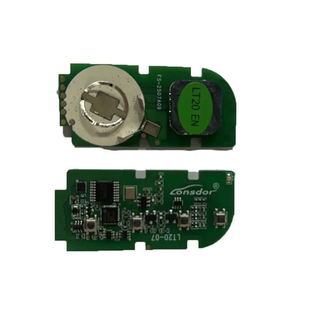 

Lonsdor LT20-07 Smart Key PCB Board 4 Buttons 8A/4D Adjustable Frequency for Toyota Lexus Car Key Modification High Quality